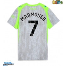 Manchester City Omar Marmoush #7 Tredjedrakt Dame 2025-26 Kortermet